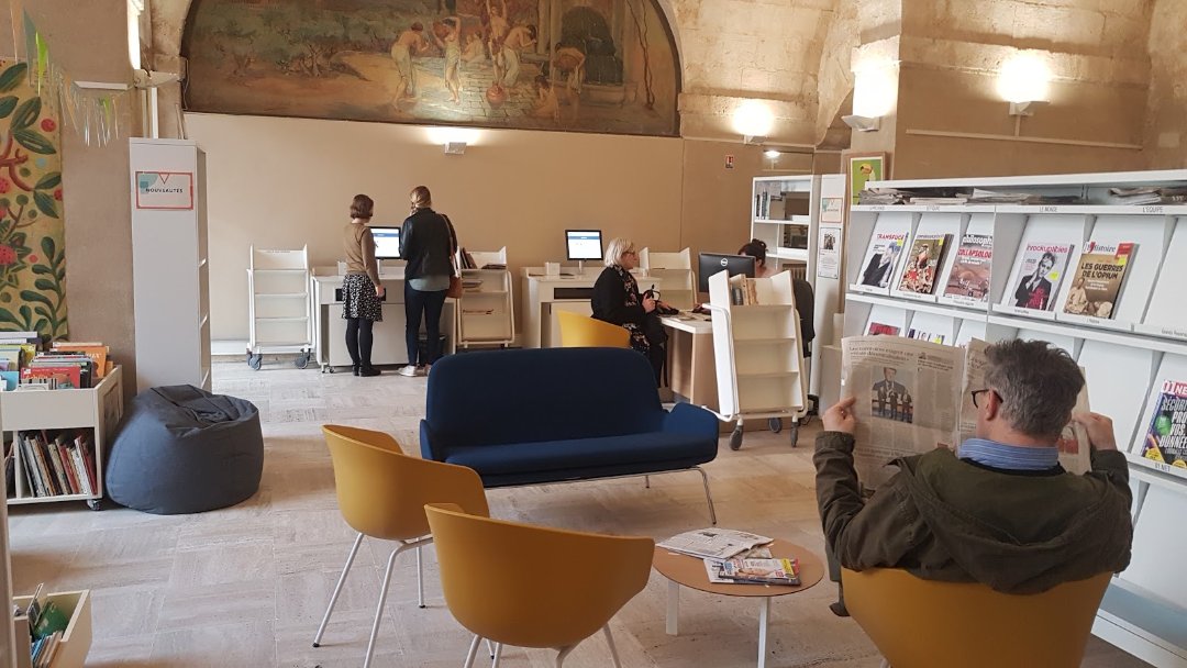 Bibliothèque de la Halle aux Grains, Aix-en-Provence